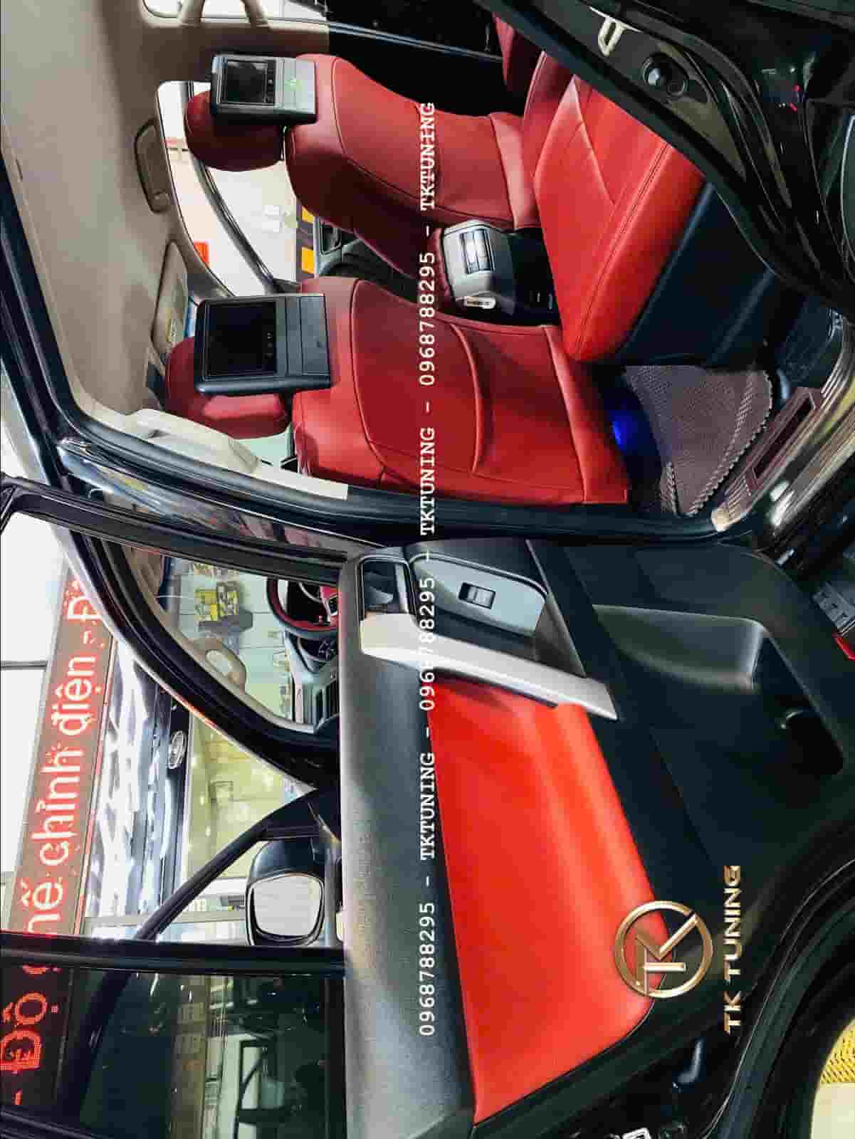 dán da toàn bộ nội thất cho toyota prado